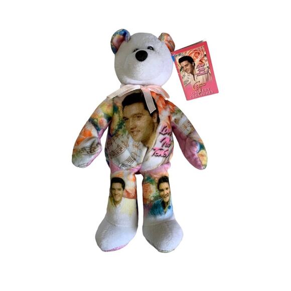 Gallery Treasures Elvis Presley "Love Me Tender" Ltd Edition Beanie Bear #009 - Picture 1 of 9
